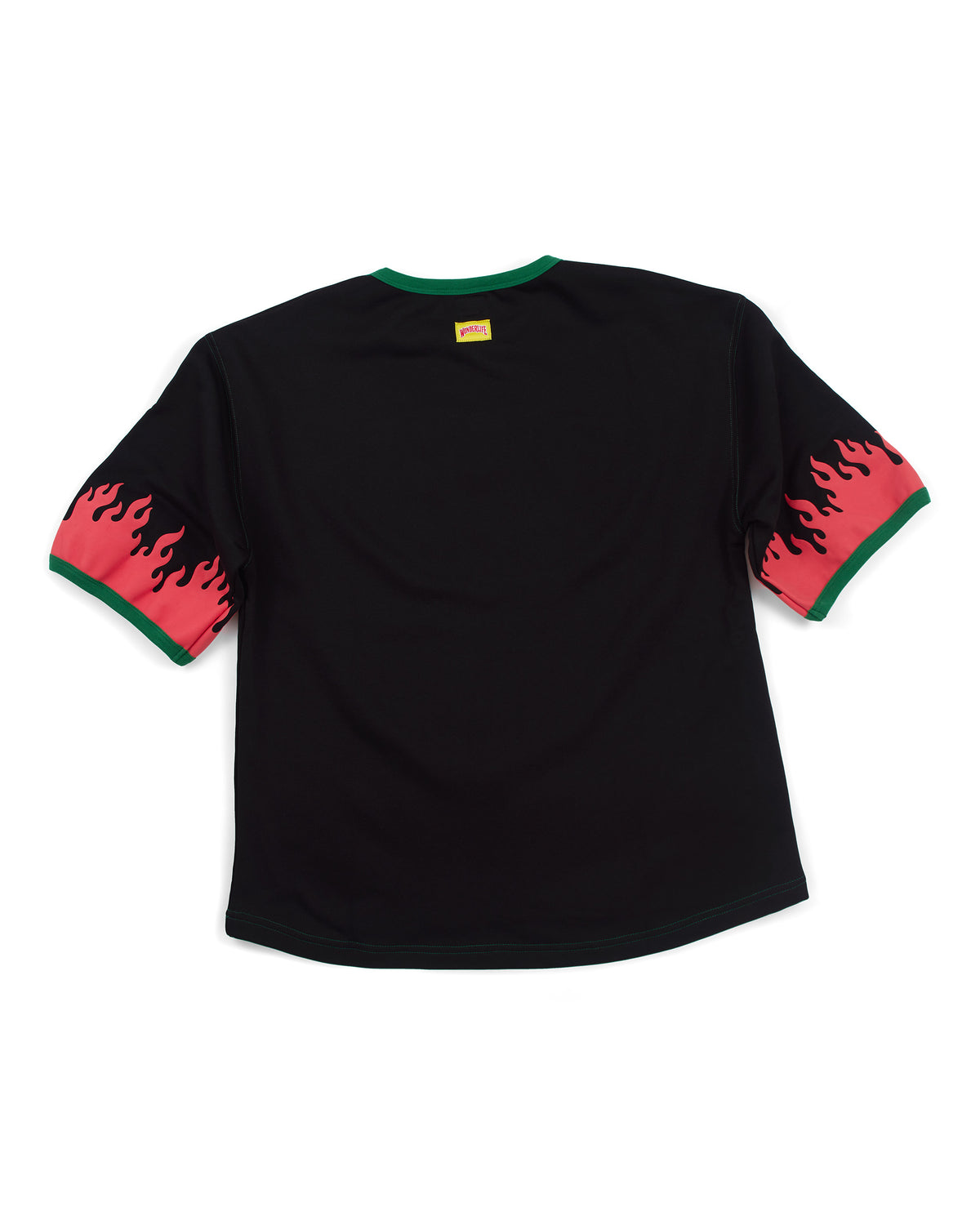 WONDER new logo T-shirt F(Black × Rasta)