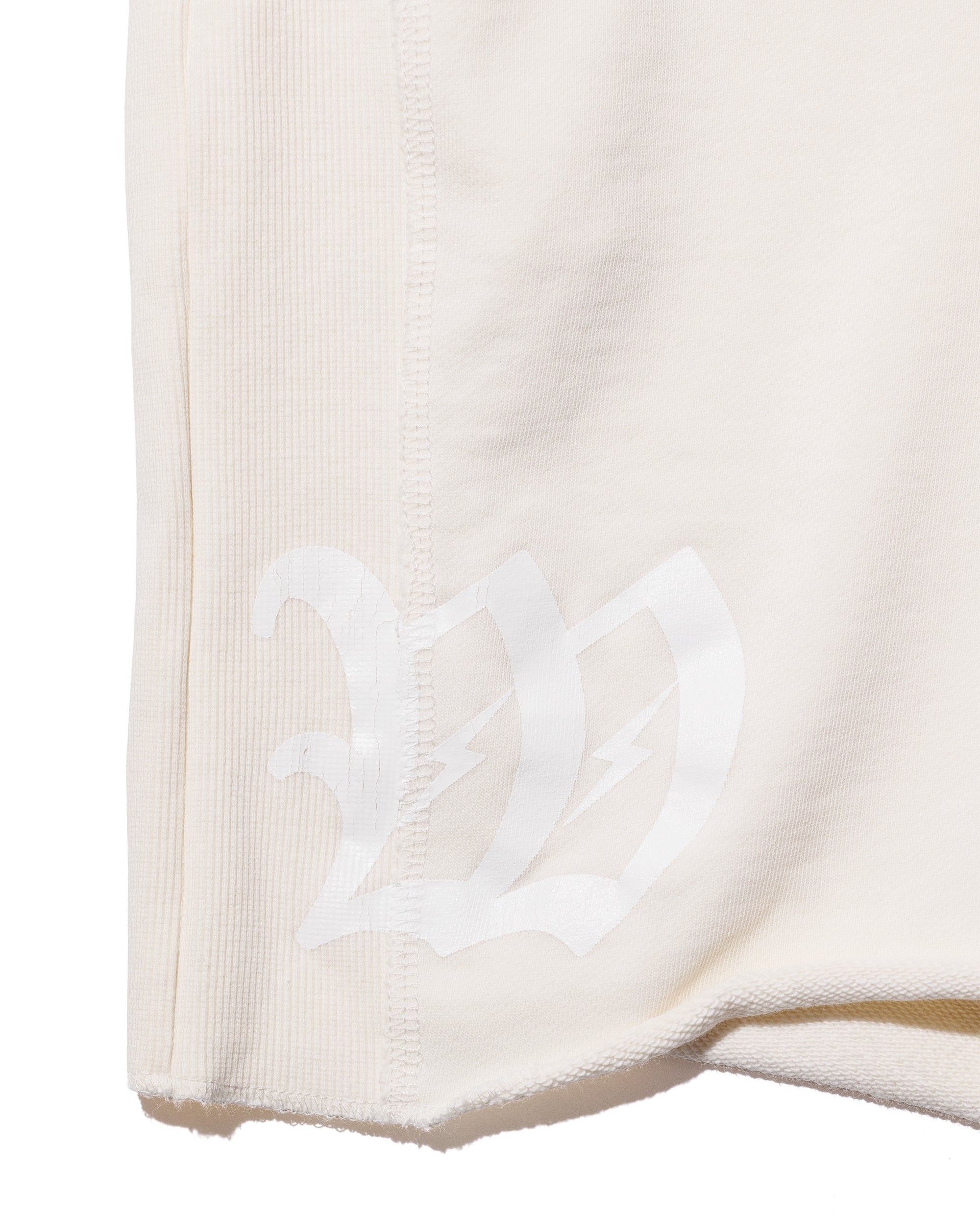 Wonder Raglan Sweat Shorts Cream
