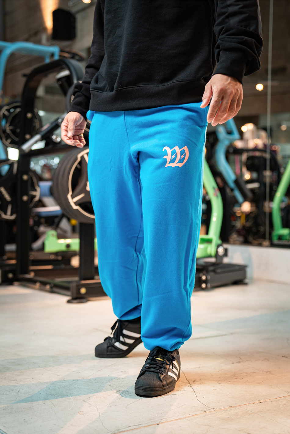 W rogo sweat BLUE