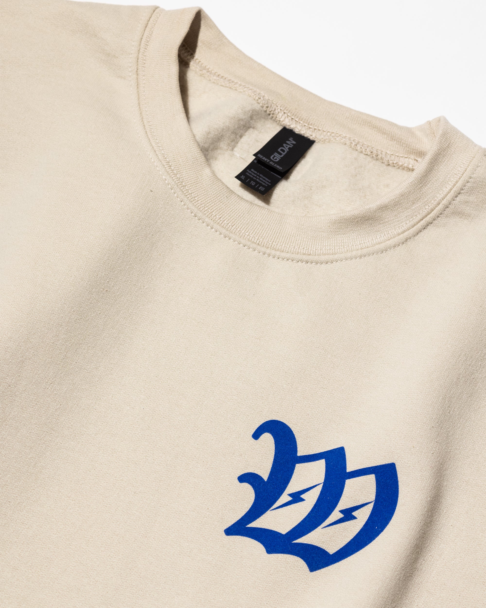 WONDER logo sweat BEIGE