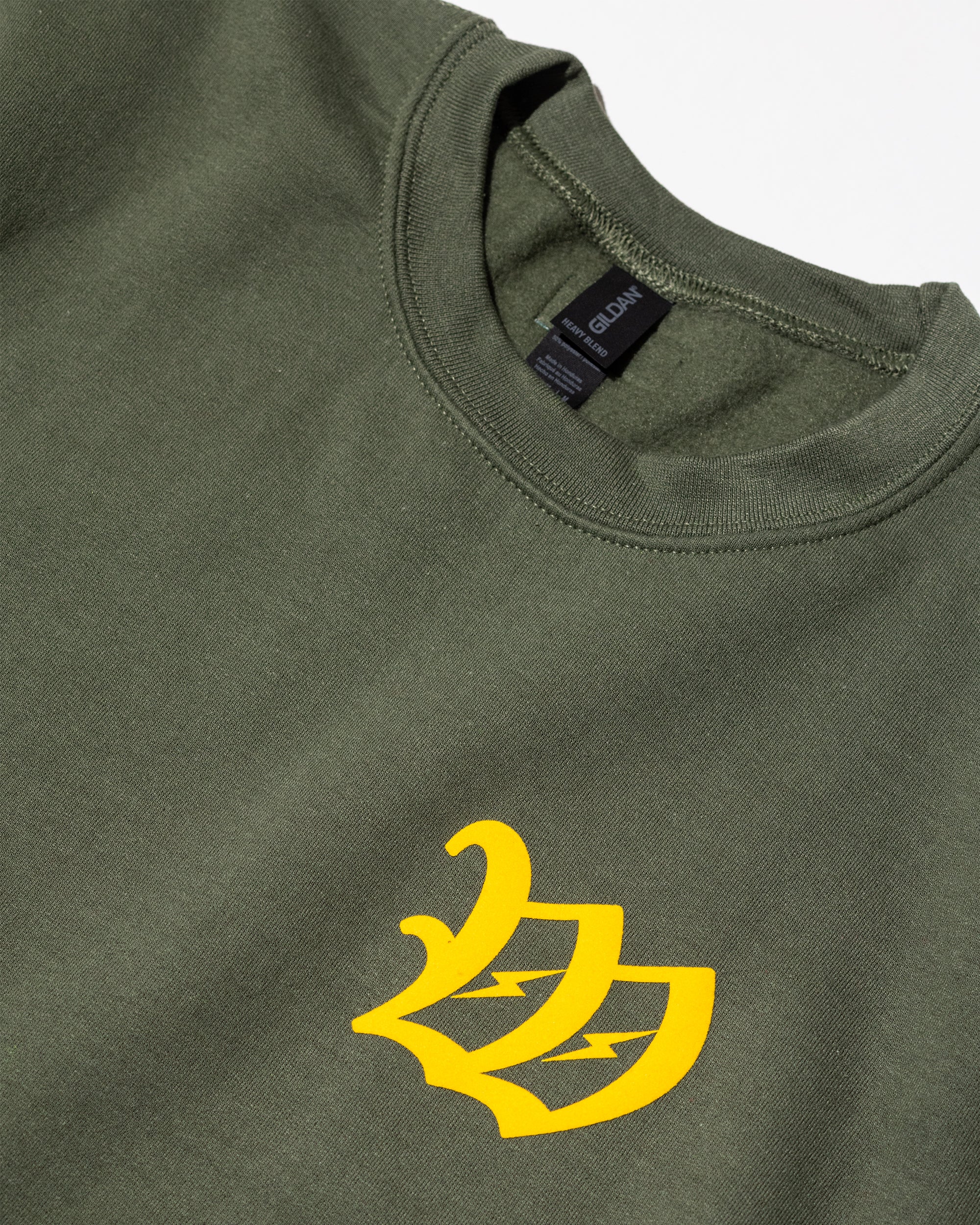 WONDER logo sweat KHAKI