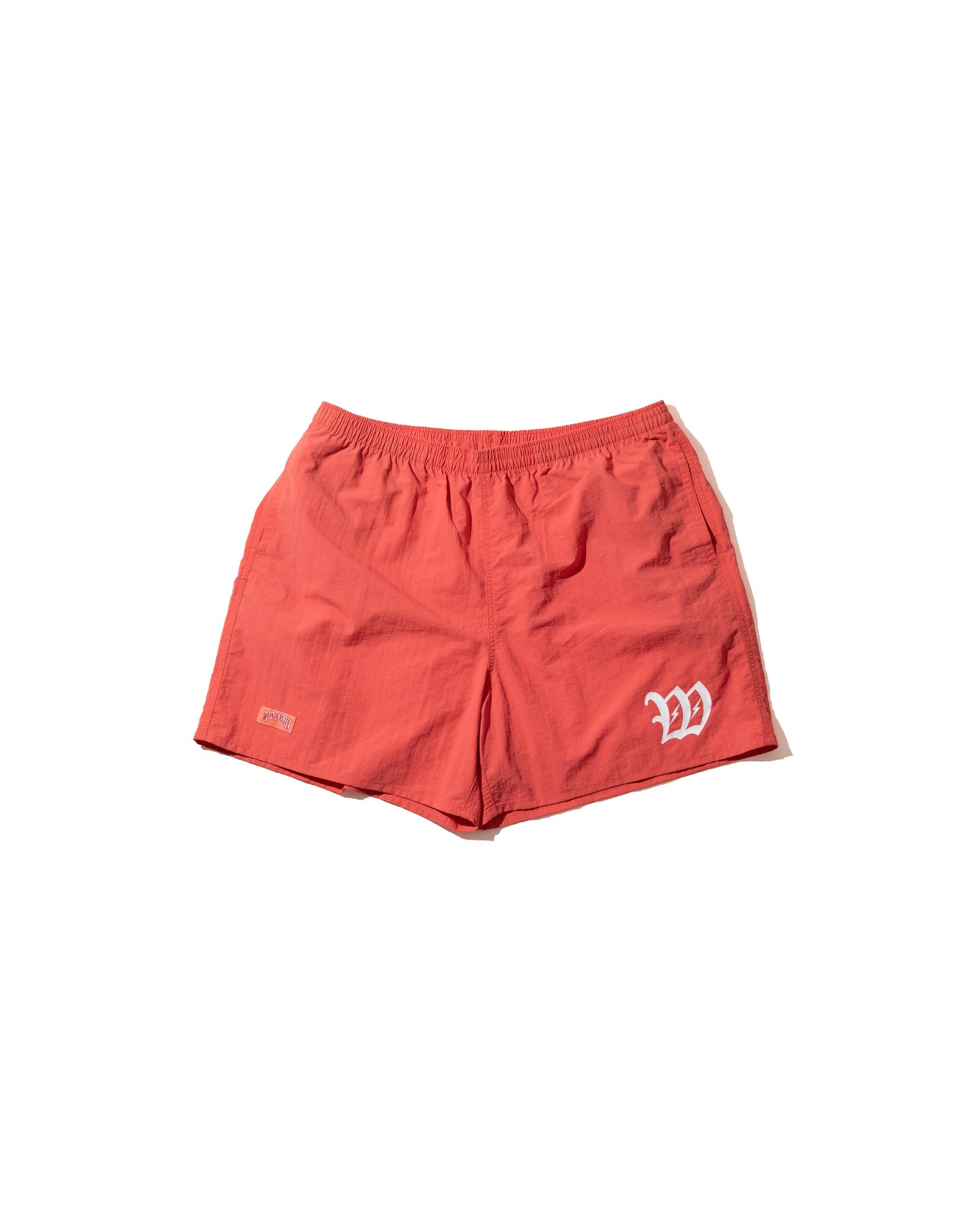 W rogo shorts pink red