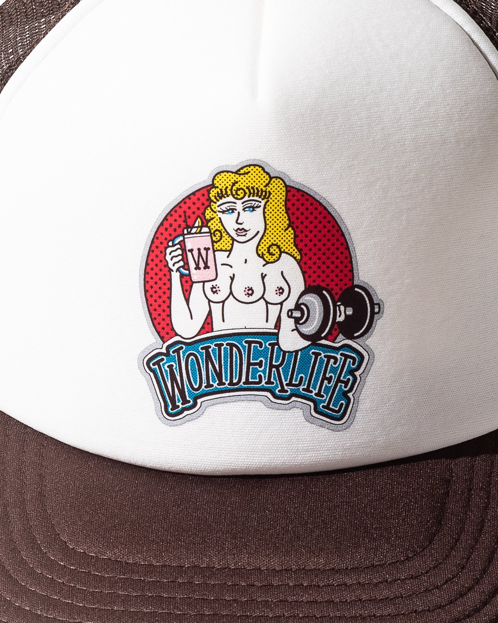 Wonder Wife CAP Choco×White