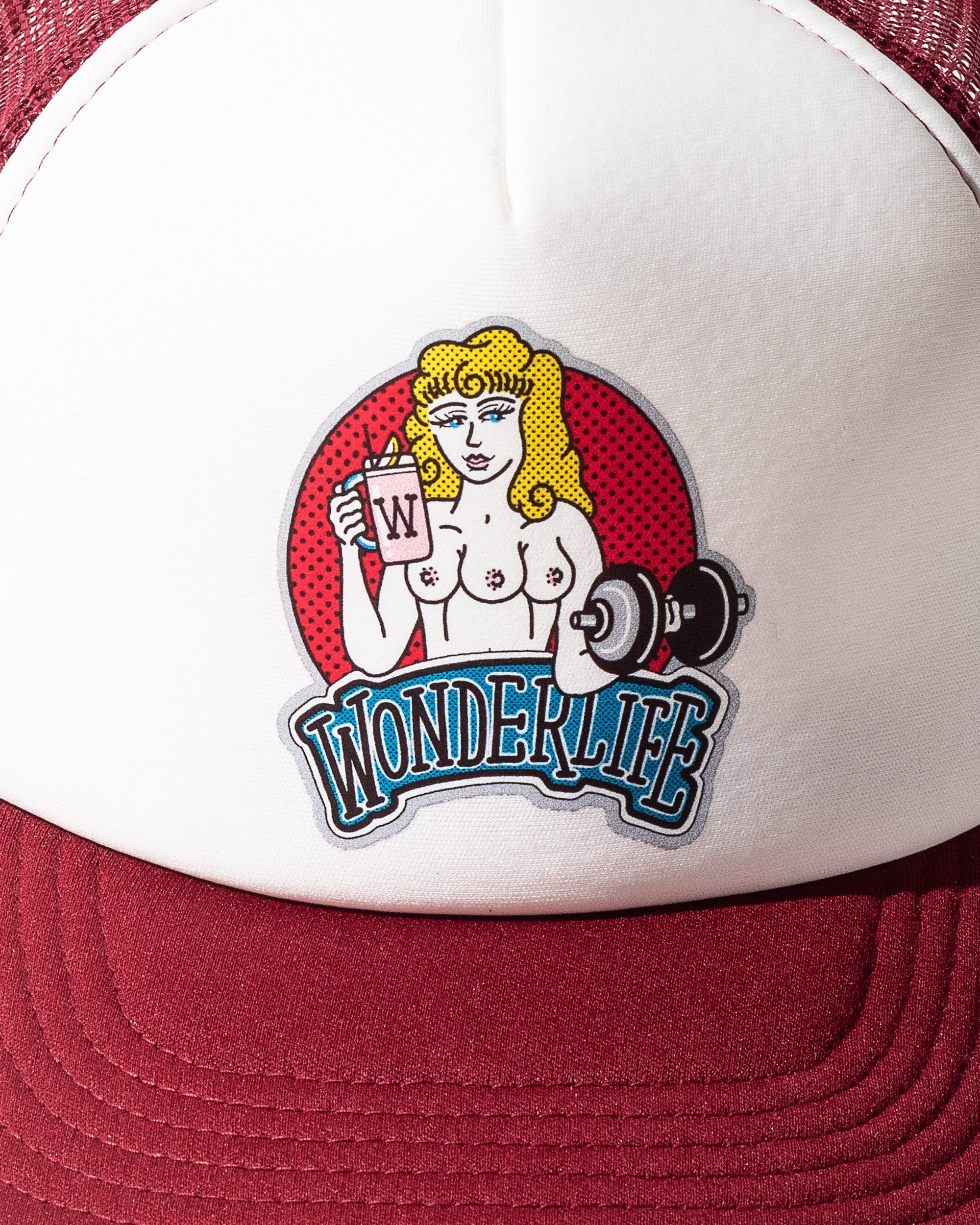 Wonder Wife CAP Red×White