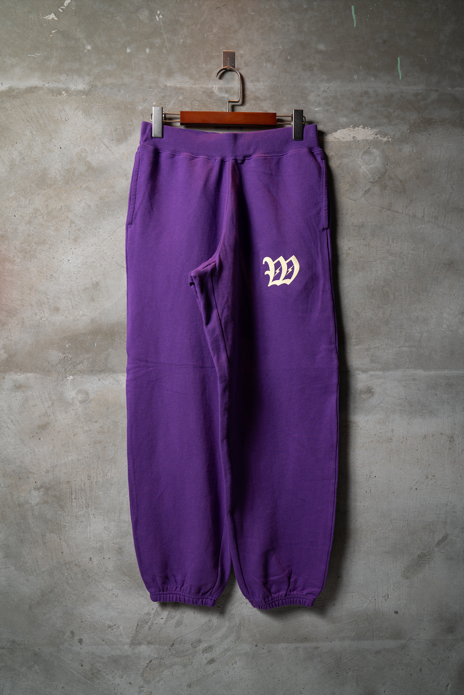 W rogo sweat pants  PURPLE