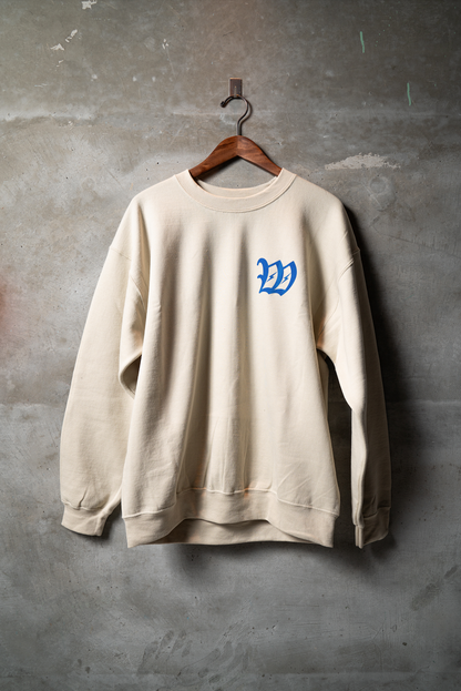 WONDER logo sweat BEIGE