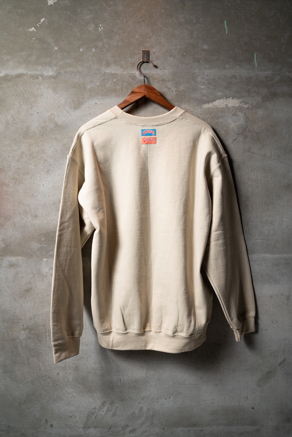 WONDER logo sweat BEIGE