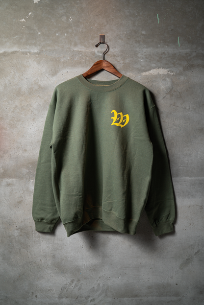 WONDER logo sweat KHAKI