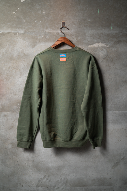 WONDER logo sweat KHAKI