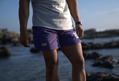 W rogo shorts purple