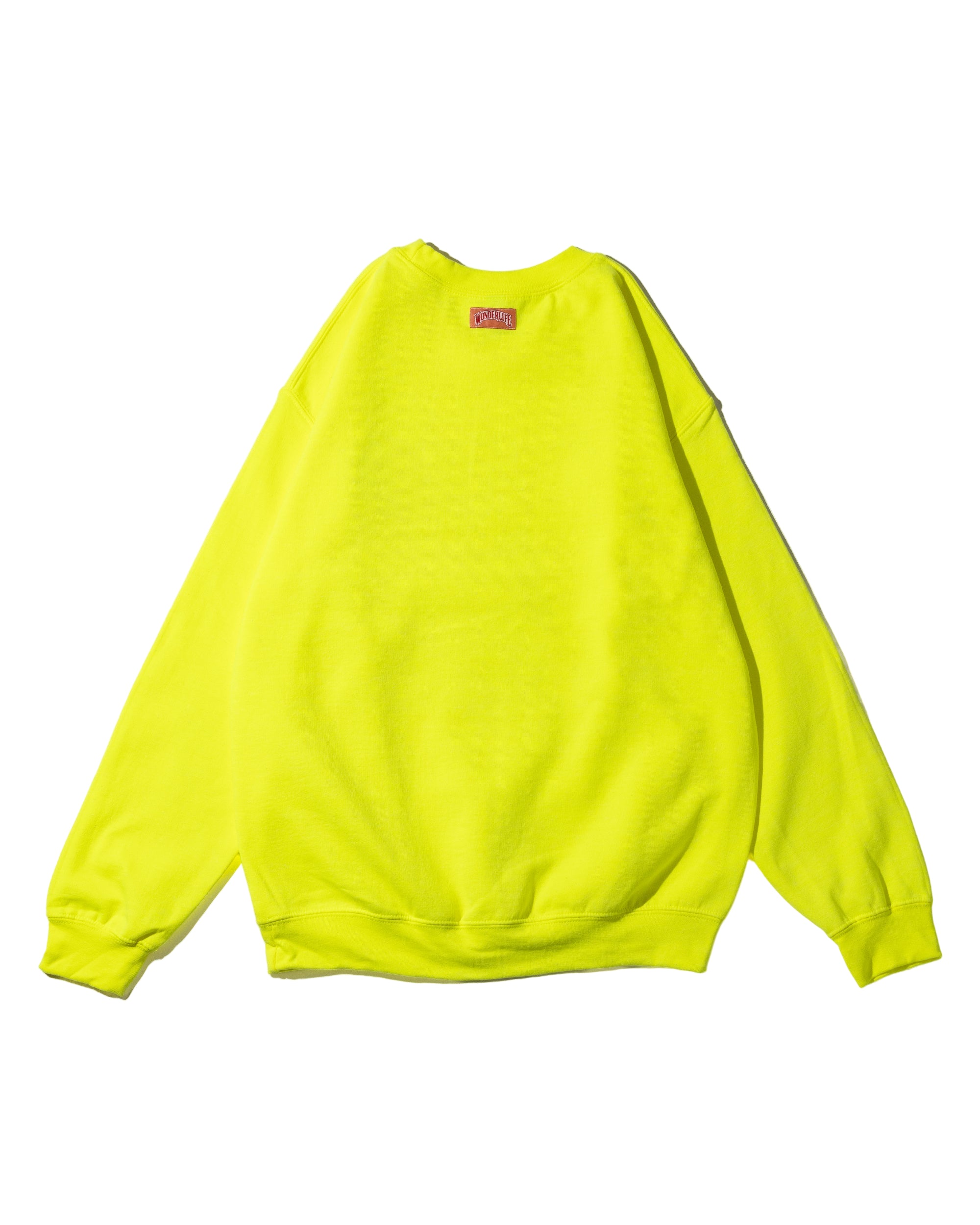 WONDER logo sweat YELLOW