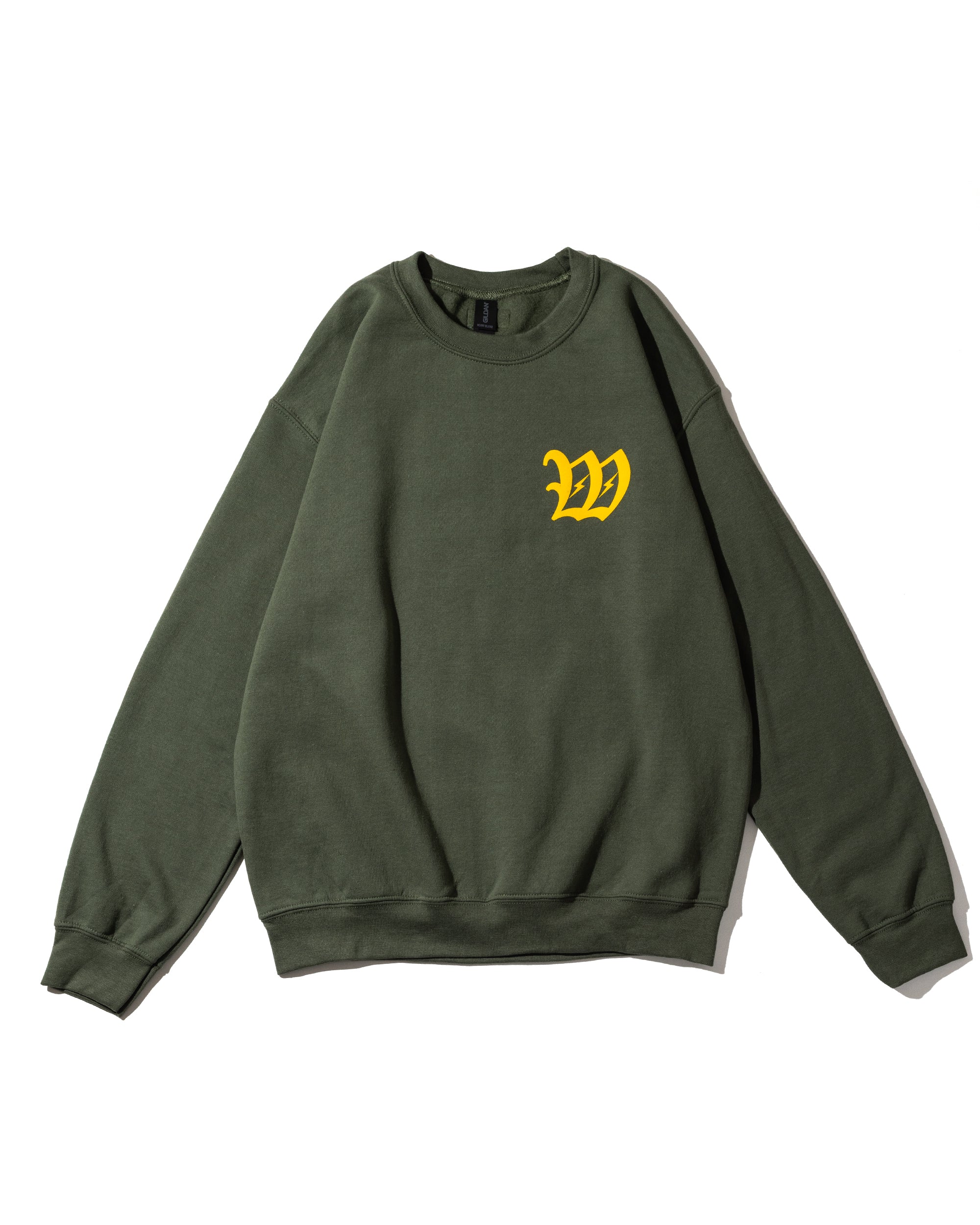 WONDER logo sweat KHAKI