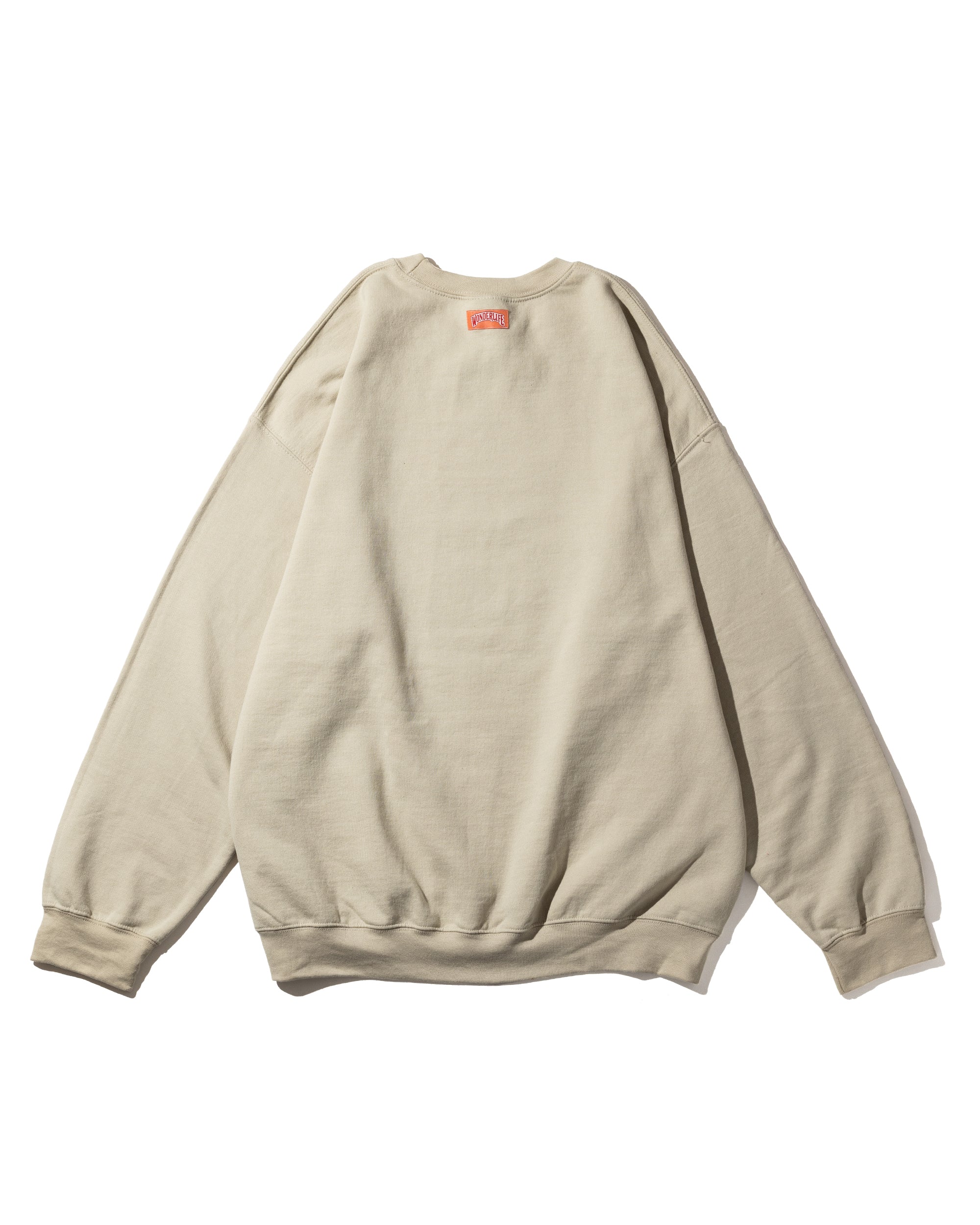 WONDER logo sweat BEIGE