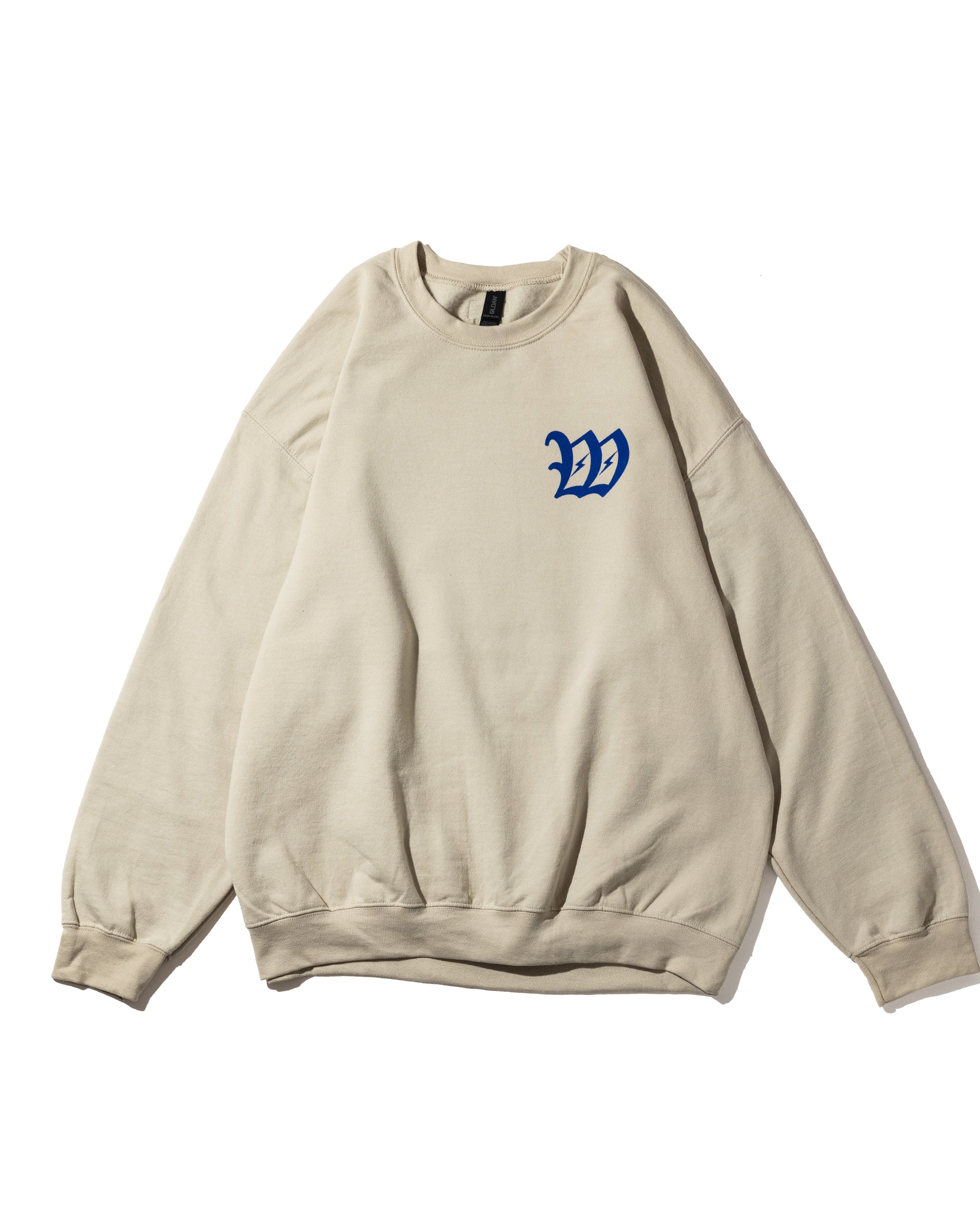 WONDER logo sweat BEIGE