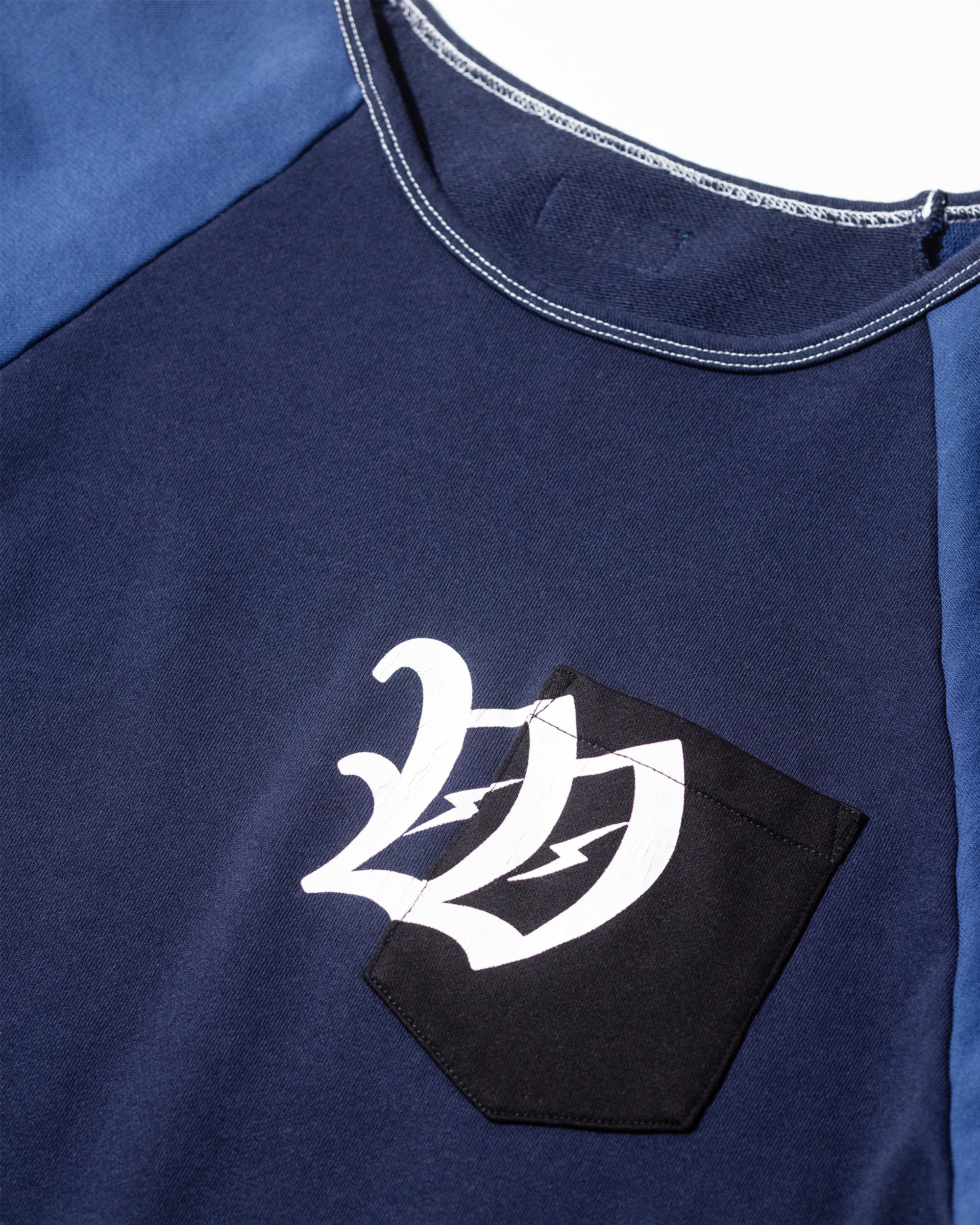 Wonder Raglan Sweat T Navy