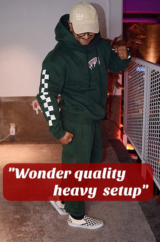 WONDER QUALITY HEAVY SET UP 【Dark Green】