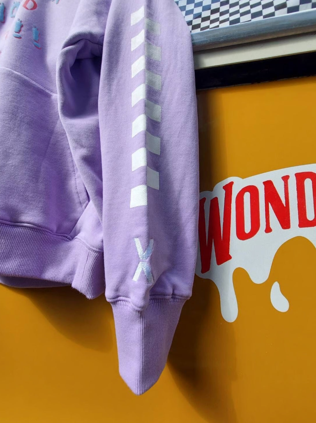 VEATM x WONDERLIFEコラボパーカー(パープル)