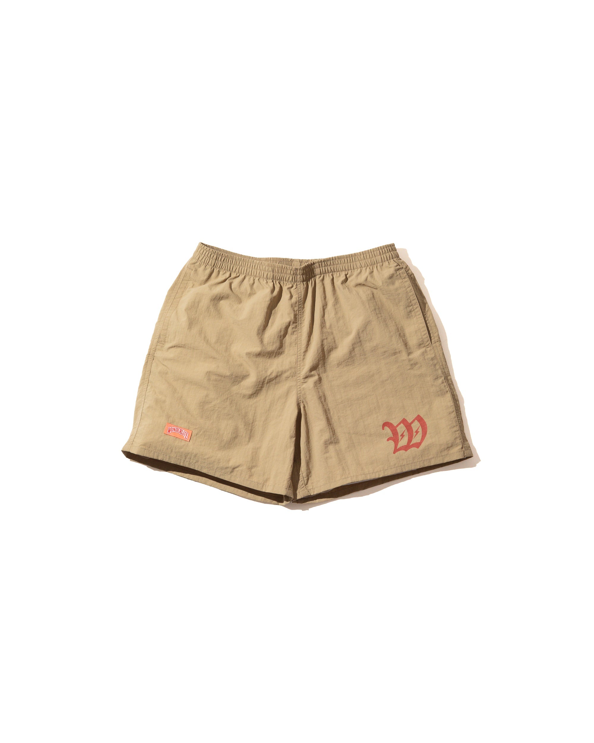 W  Logo Shorts Sand