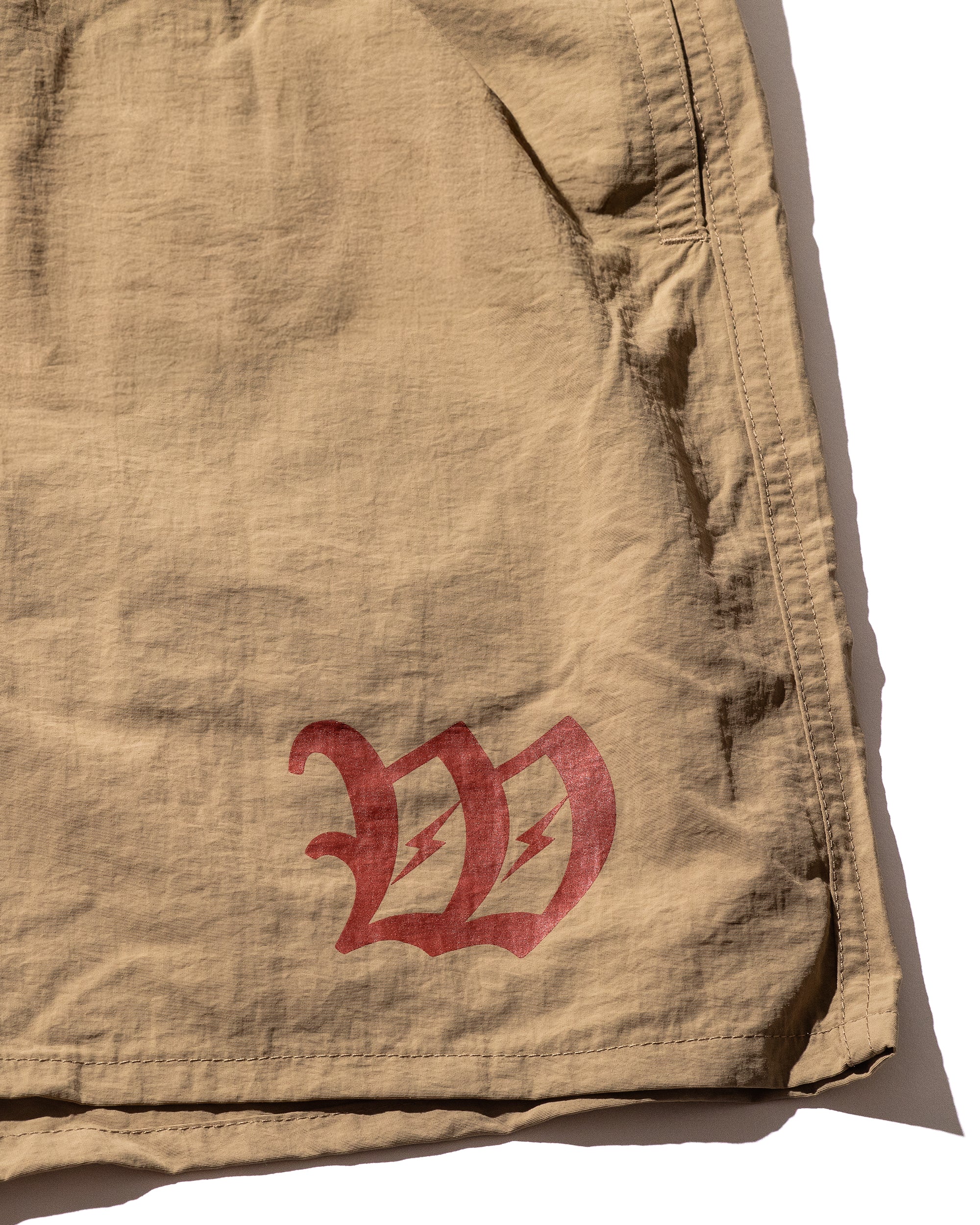 W  Logo Shorts Sand