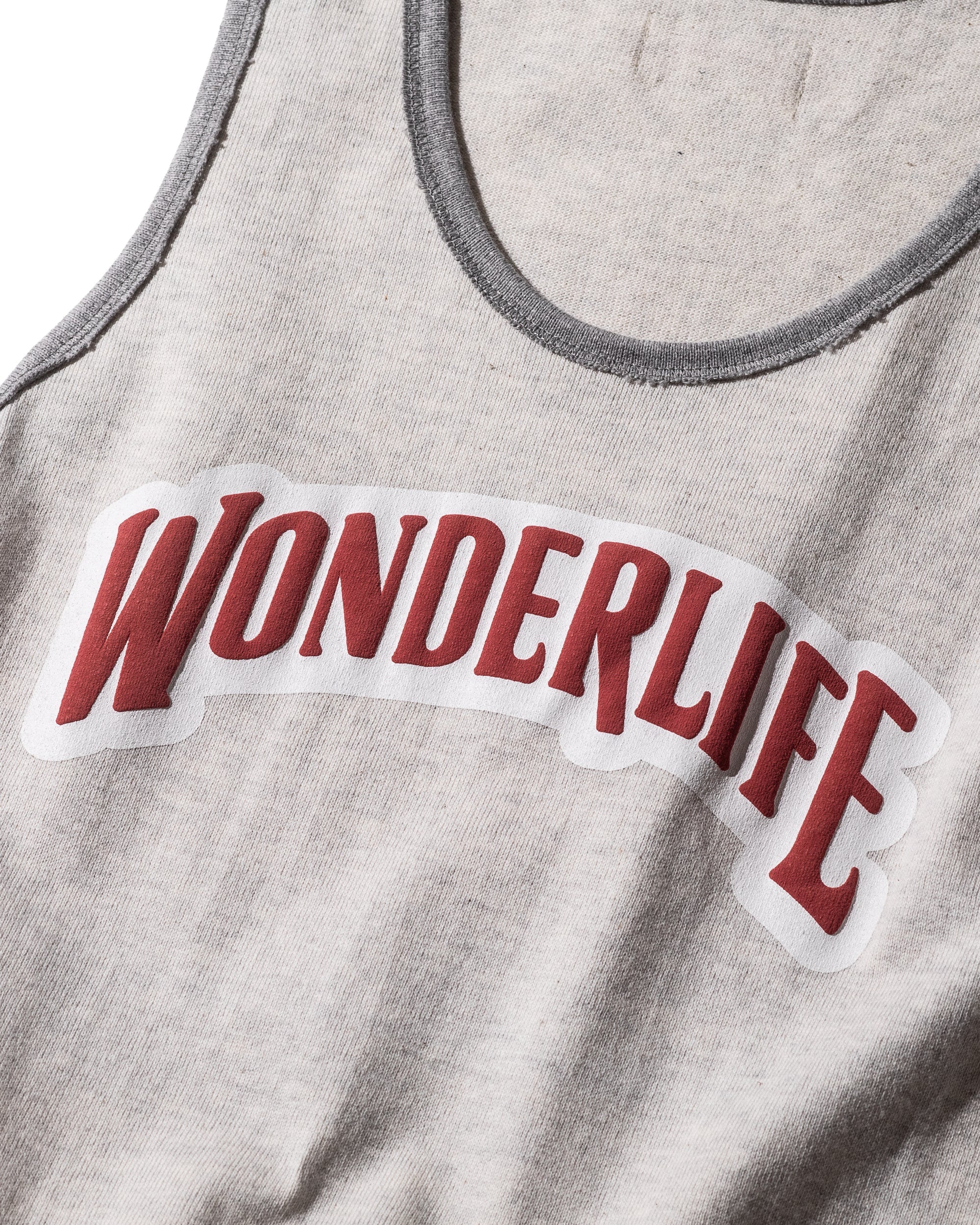 WONDER  tank top  logo-red