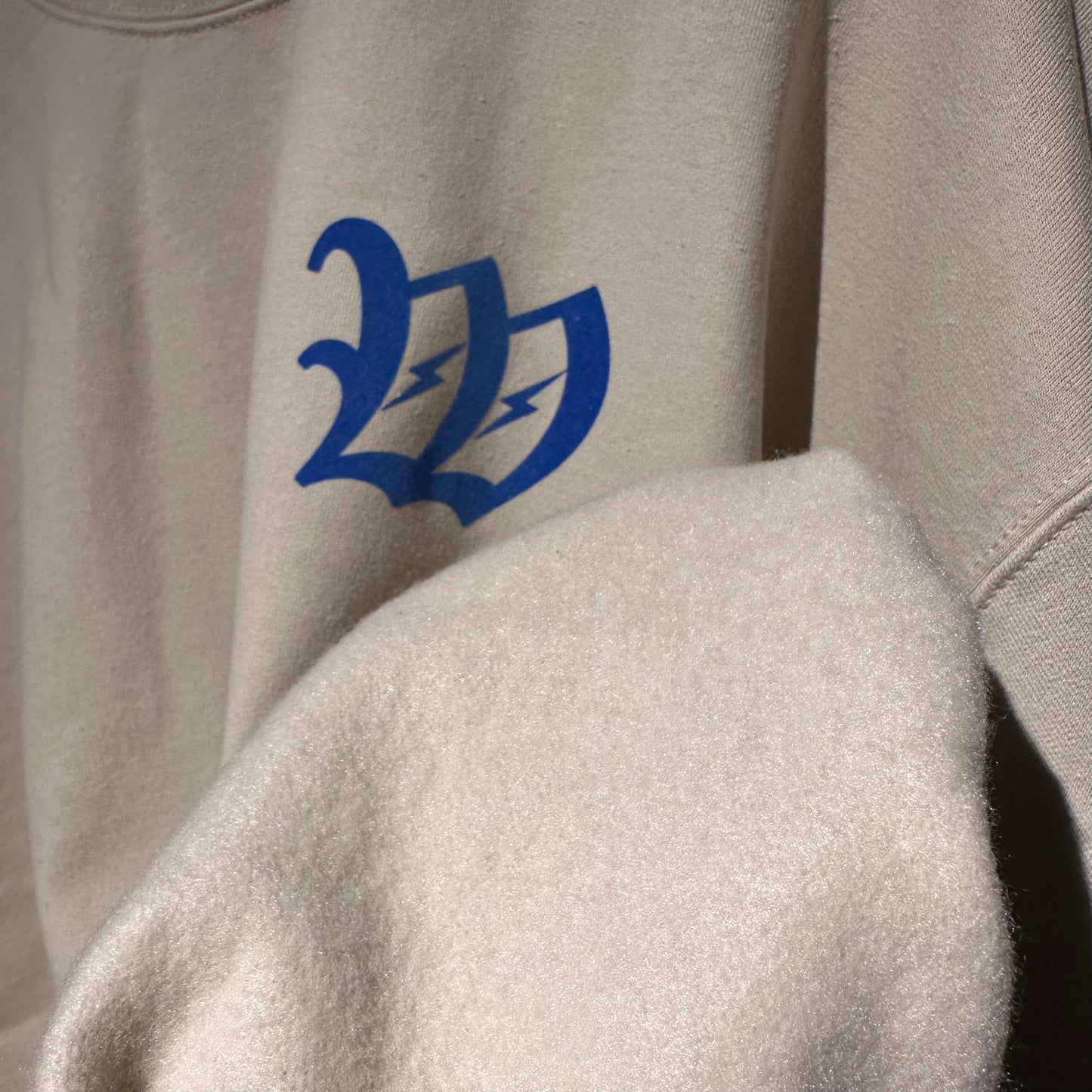 WONDER logo sweat BEIGE