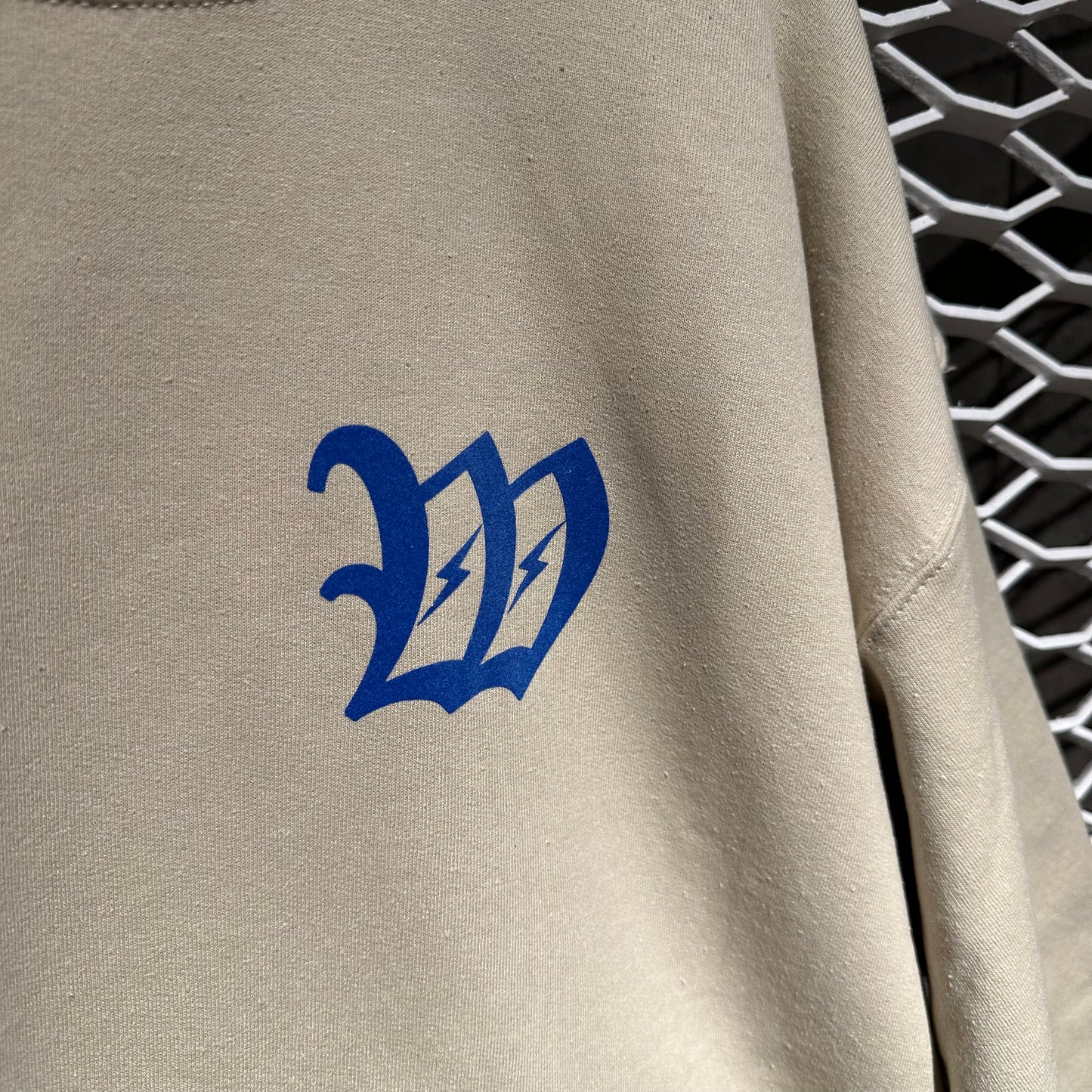 WONDER logo sweat BEIGE