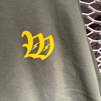 WONDER logo sweat KHAKI